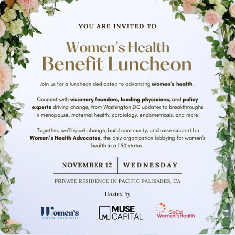 Cover Image for Women's Health Advocates Los Angeles Luncheon