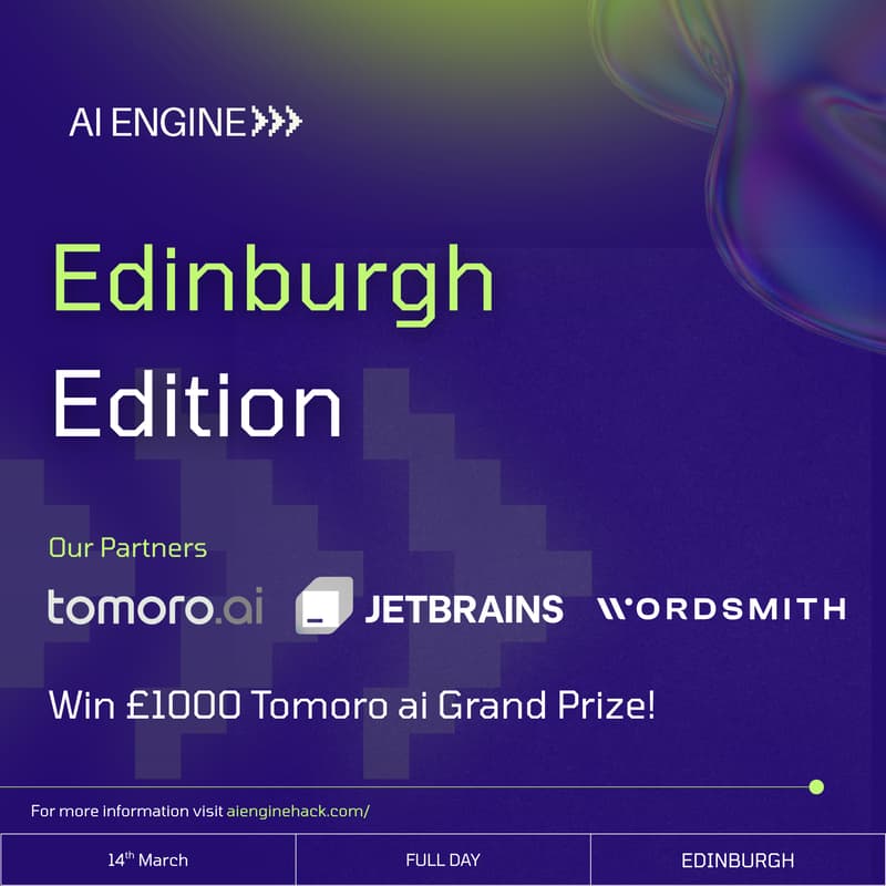 Cover Image for AI Engine Hack - Edinburgh Edition