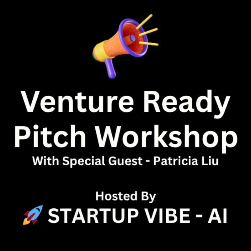 Cover Image for 🚀 Venture-Ready Pitch Workshop