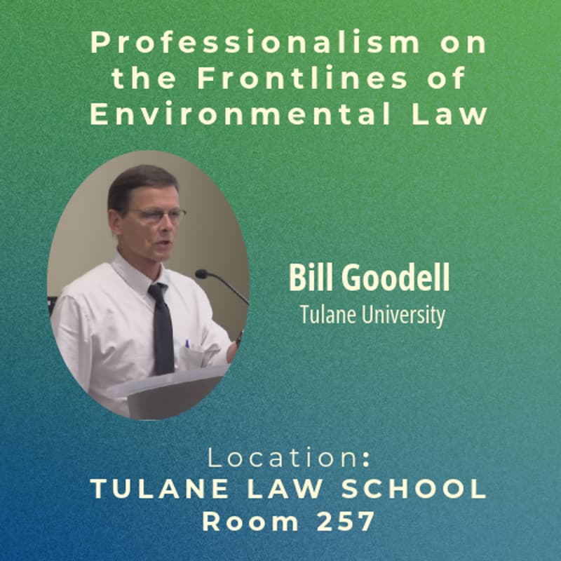 Cover Image for Professionalism on the Frontlines of Environmental Law