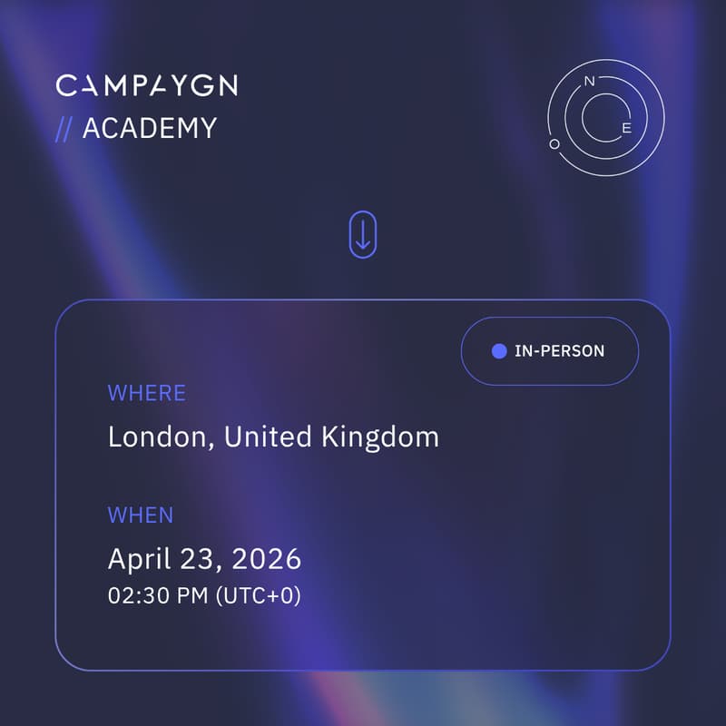Cover Image for Campaygn Academy I Smarter Influence 2026 - London Edition