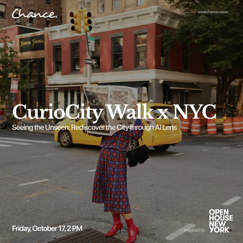 Cover Image for Chance AI CurioCity walk - NYC Edition