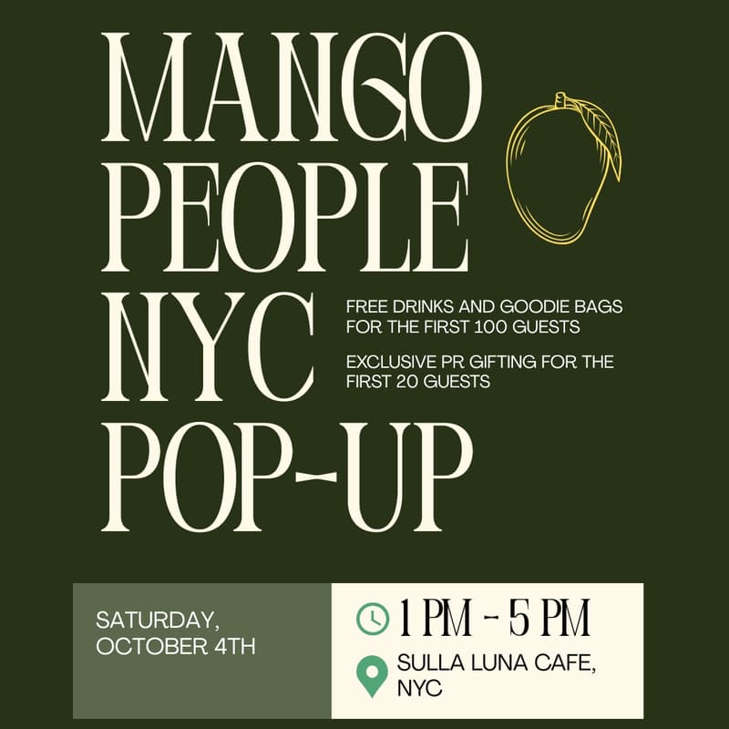 Cover Image for Mango People NYC Pop-Up!