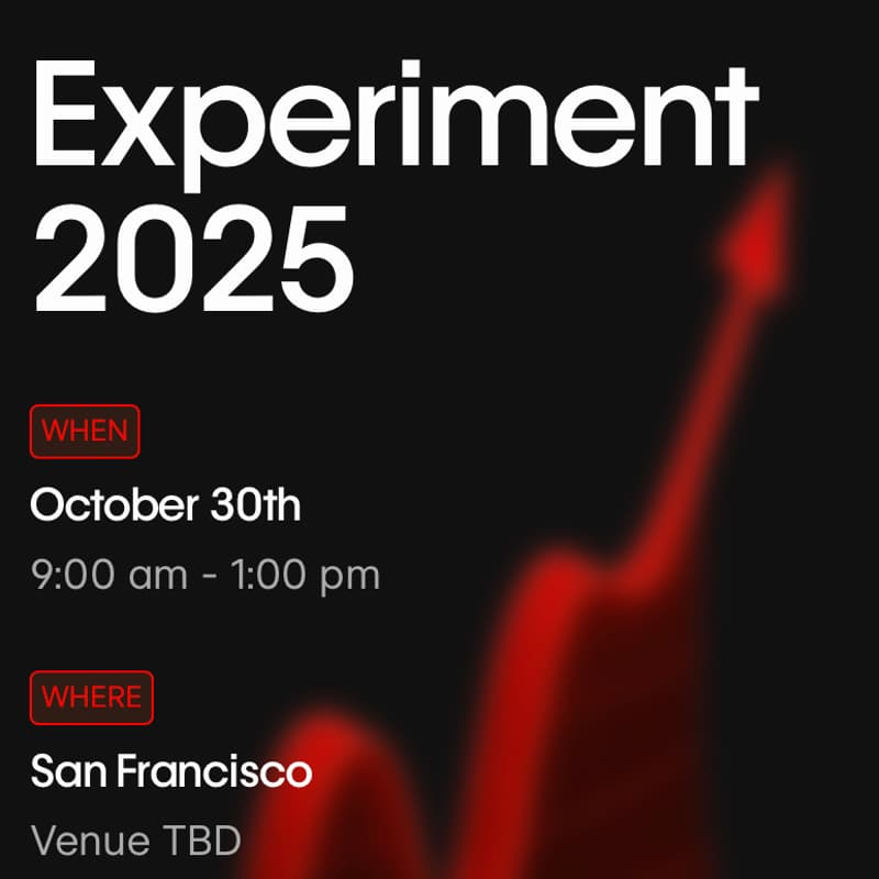 Cover Image for Experiment 2025 - Public