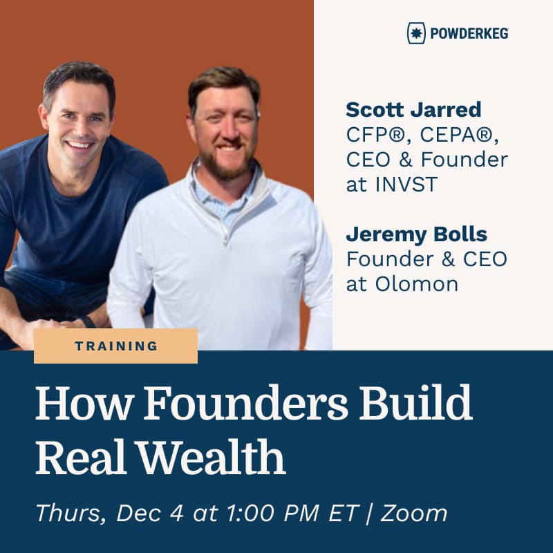 Cover Image for How Founders Build Real Wealth: Tax, Trusts, and Long-Term Freedom