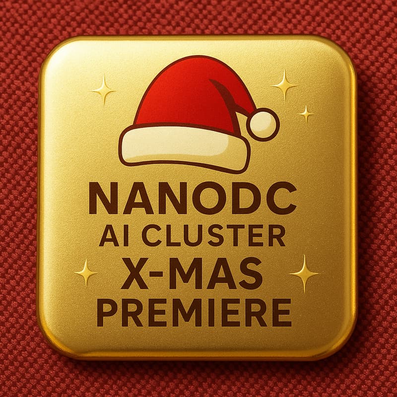 Cover Image for NANODC.AI Cluster X-Mas Premiere