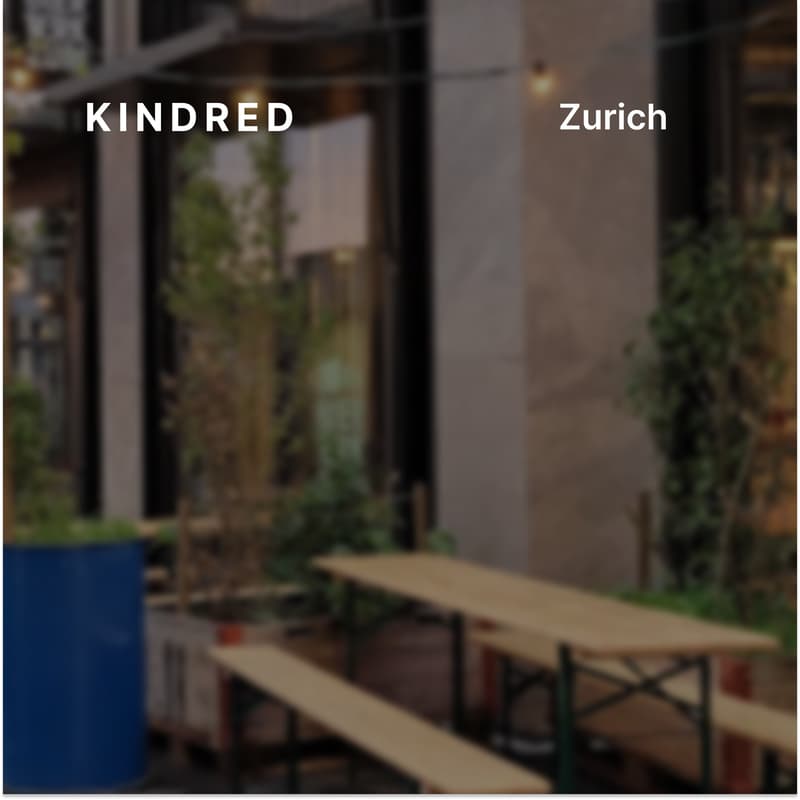 Cover Image for Kindred Zurich: Connections & Community