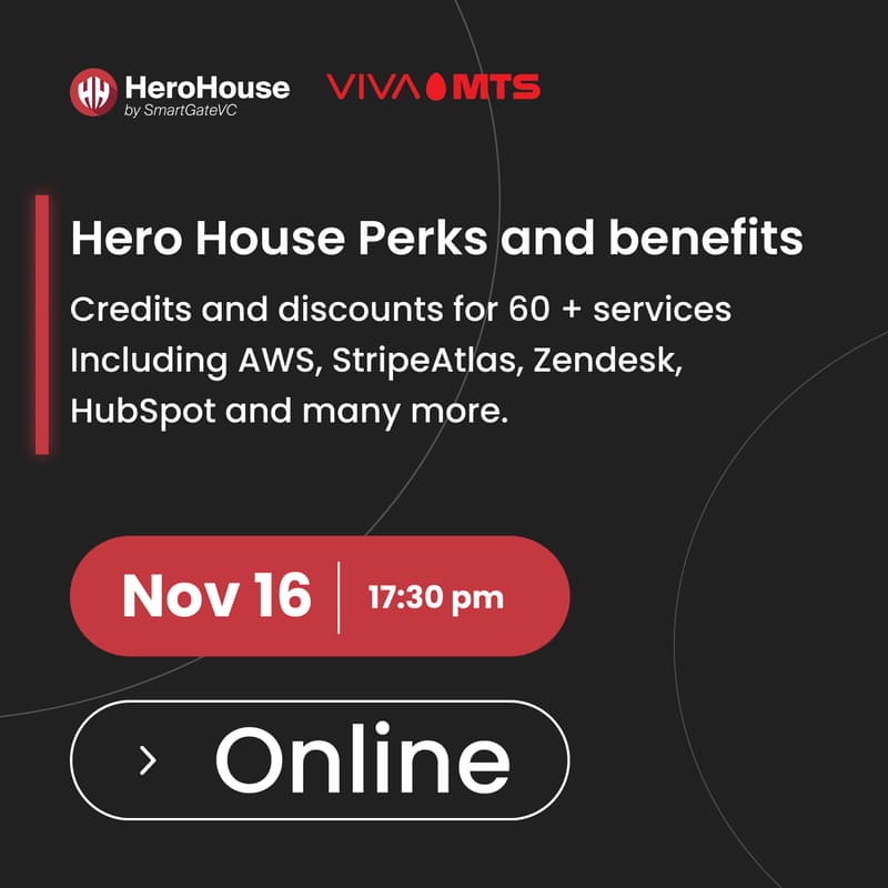 Cover Image for Hero House Perks and Benefits.