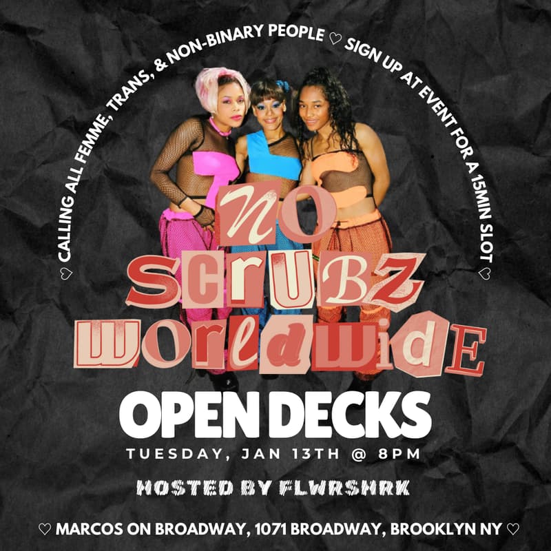 Cover Image for Open Decks w/ FLWRSHRK