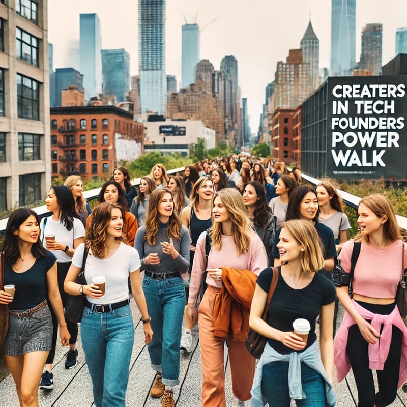 Cover Image for Women in Tech Walk / Part of Creators and Founders Power Walk