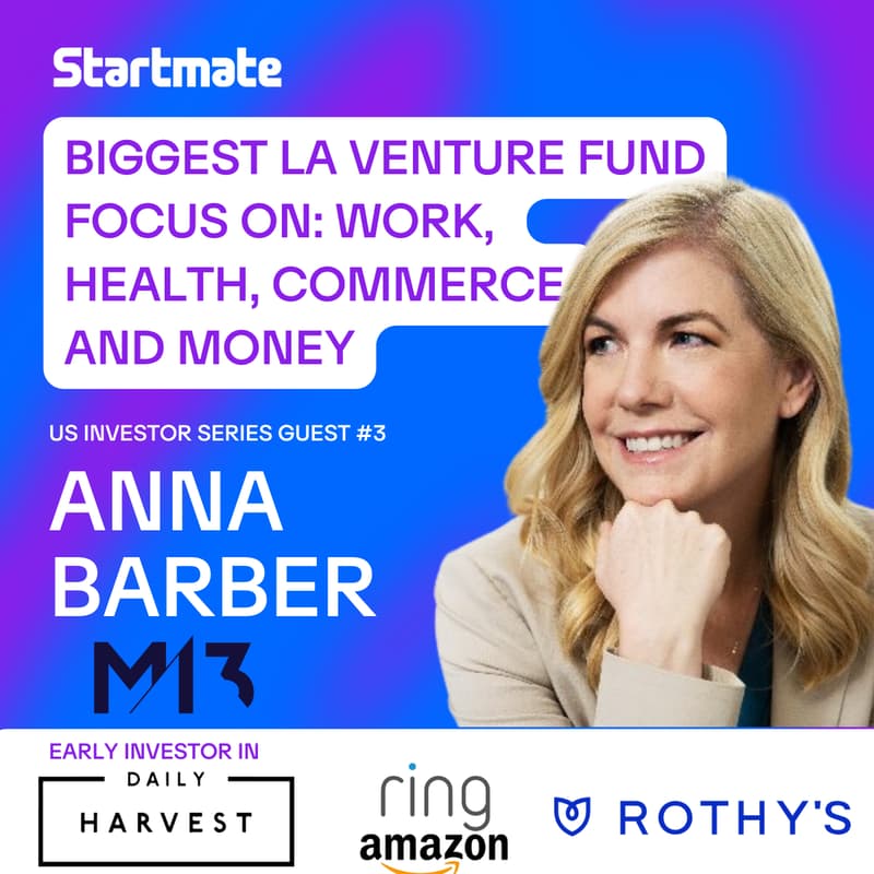 Cover Image for Biggest LA Venture Fund investing in work, health, commerce and Money
