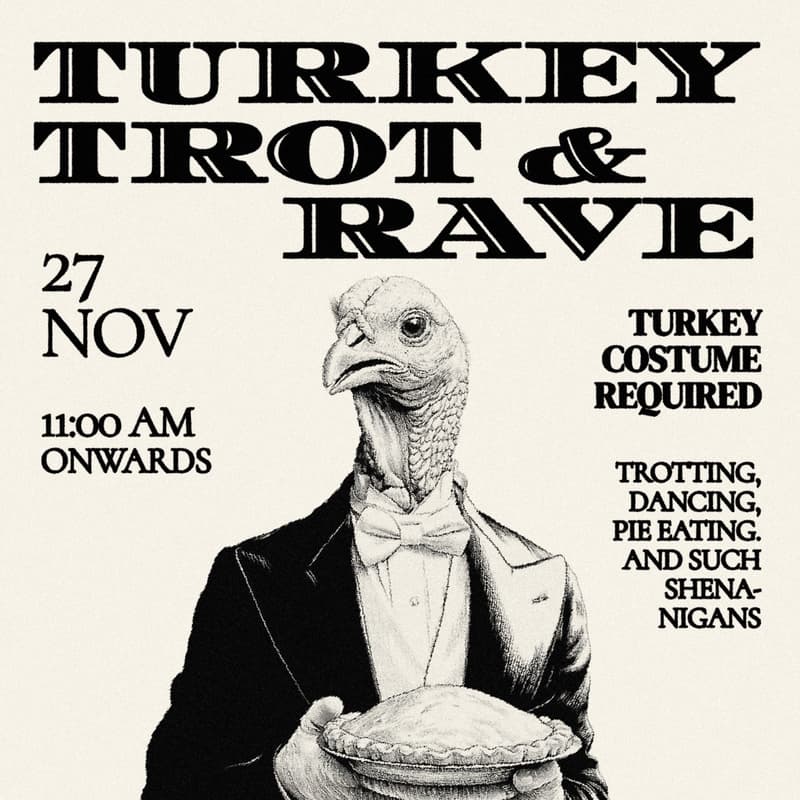 Cover Image for Thanksgiving Turkey Trot & Rave - Open Registration
