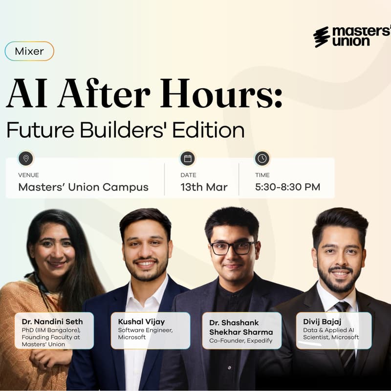 Cover Image for AI After Hours : Future Builders' Edition