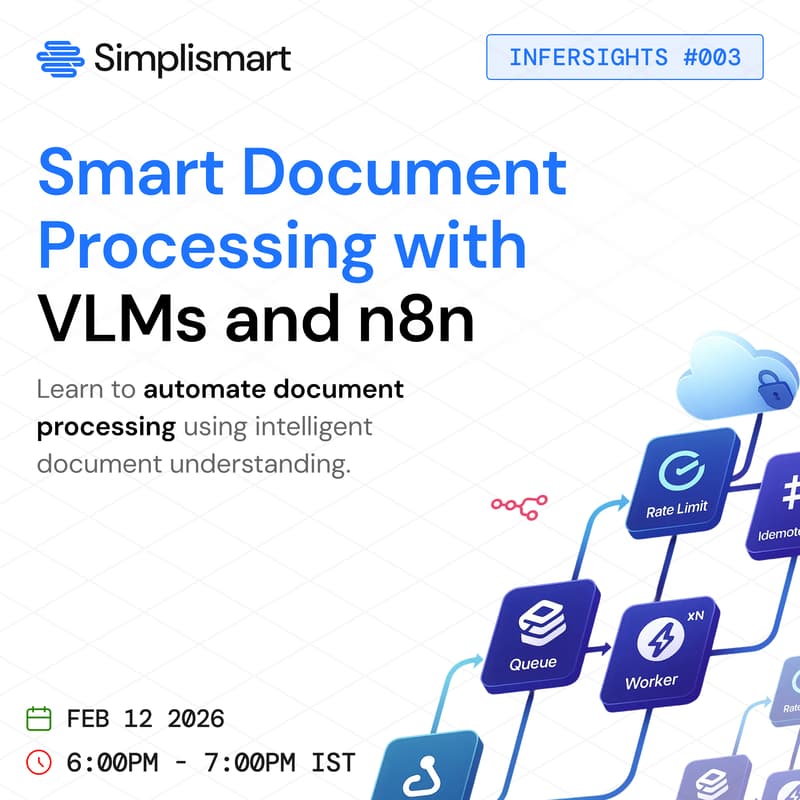 Cover Image for InferSights: Smart Document Processing with VLMs and n8n
