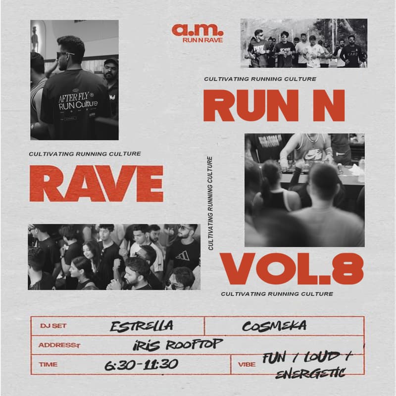 Cover Image for AFTERFLY a.m. RUN & RAVE VOL.8