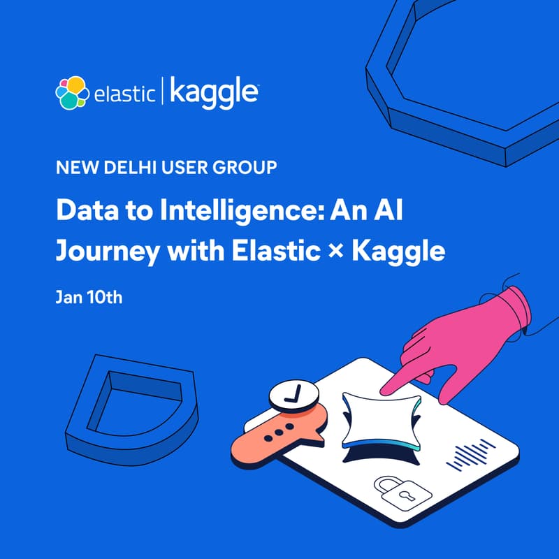Cover Image for Data to Intelligence: An AI Journey with Elastic × Kaggle
