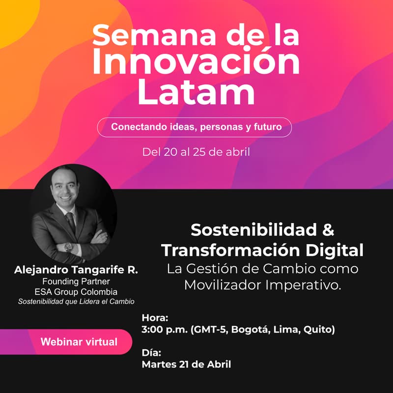 Foto de portada de Sostenibilidad & Transformación Digital: La Gestión del Cambio como movilizador imperativo.