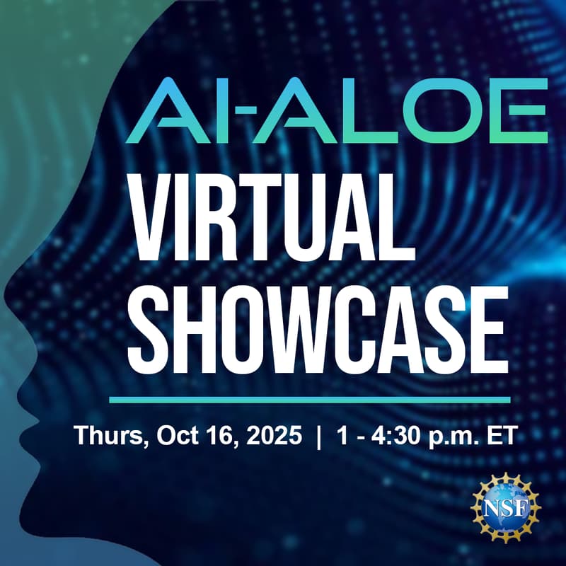 Cover Image for AI-ALOE Virtual Research Showcase