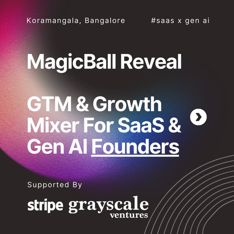 Cover Image for 🔮 MagicBall Reveal: SaaS x GenAI (A Special Edition)