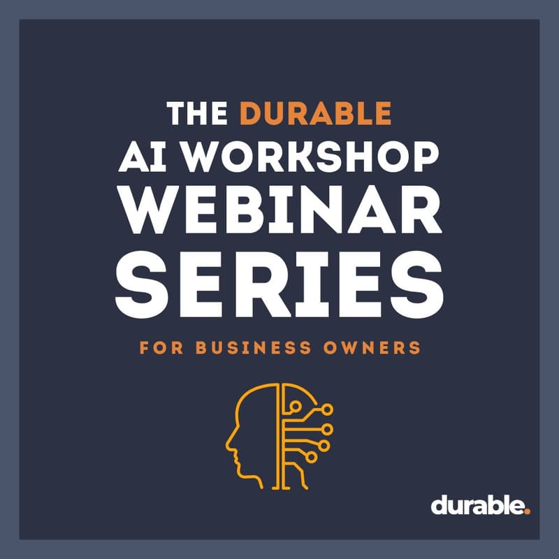 Cover Image for Durable AI Workshop Webinar Series