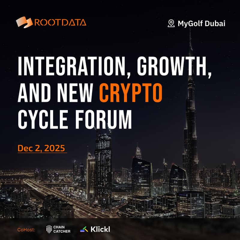 Cover Image for Integration, Growth, and New Crypto Cycle Forum @ Dubai 2025