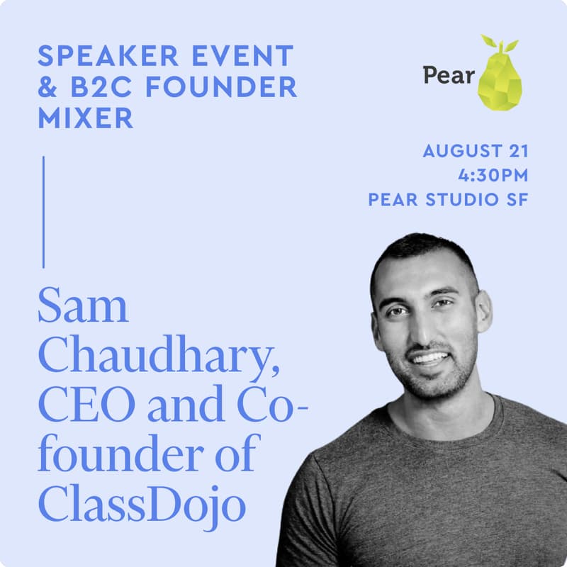 Cover Image for Consumer Founder Mixer + Q&A