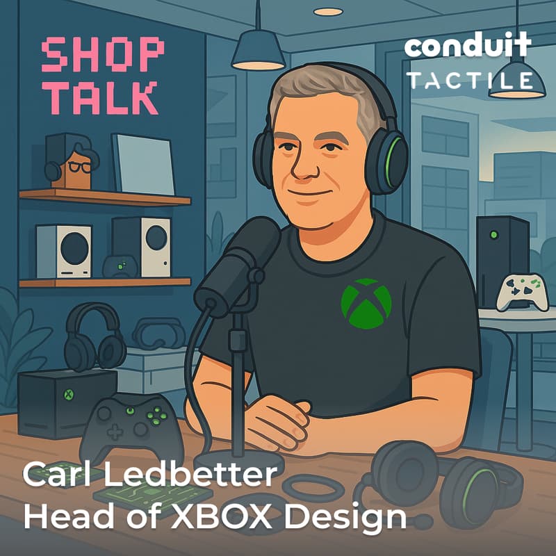 Cover Image for ShopTalk Seattle: Carl Ledbetter (Head of XBOX Design)