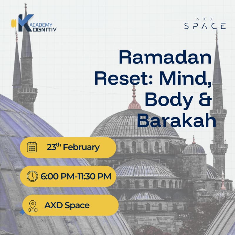 Cover Image for Ramadan Reset : Mind, Body & Barakah