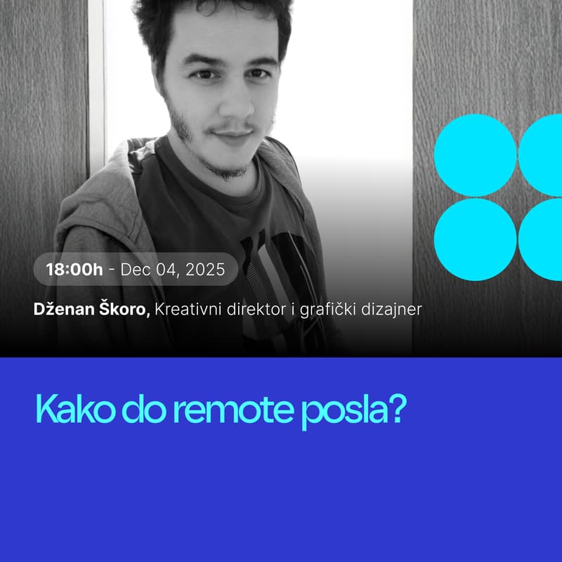 Cover Image for Kako do remote posla? - Dženan Škoro