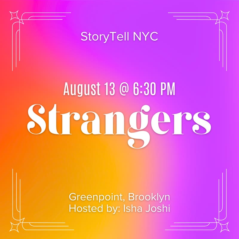Cover Image for StoryTell 8/13: Strangers