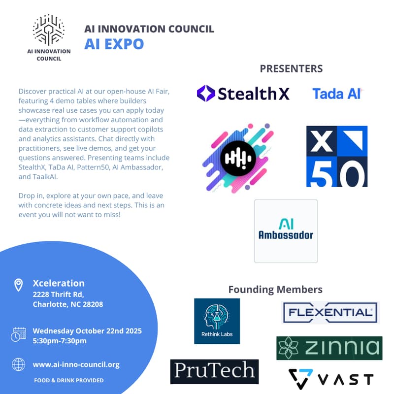 Cover Image for AI Innovation Council - AI Expo