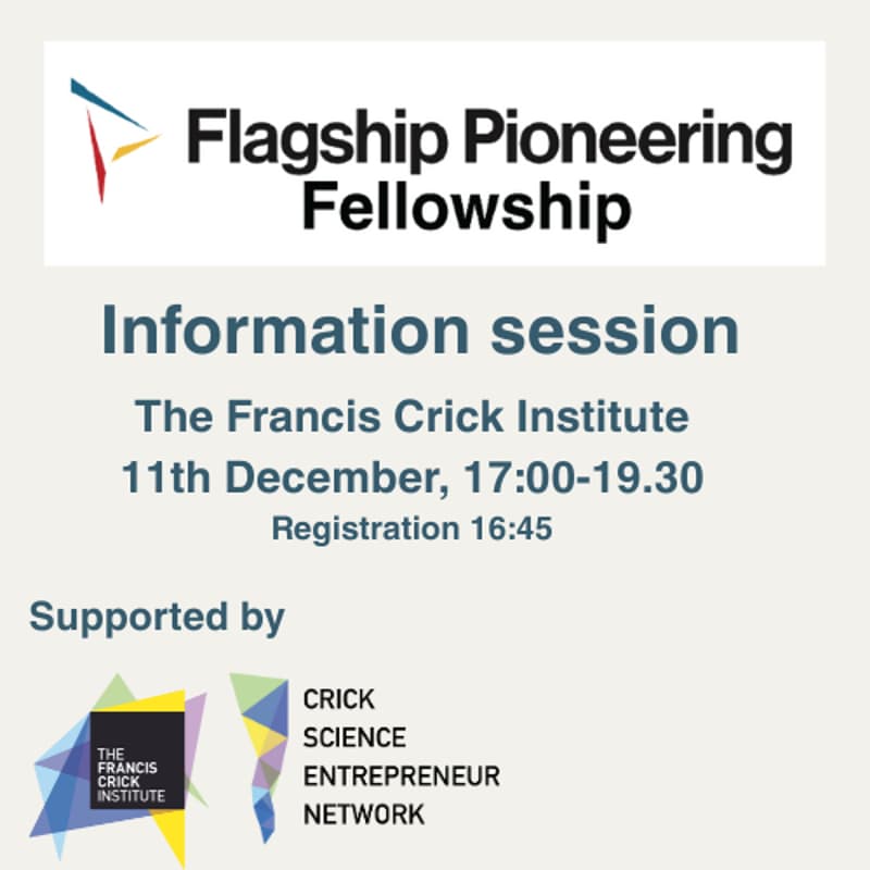 Cover Image for Flagship Pioneering Summer Fellowship 2026 - Info Session