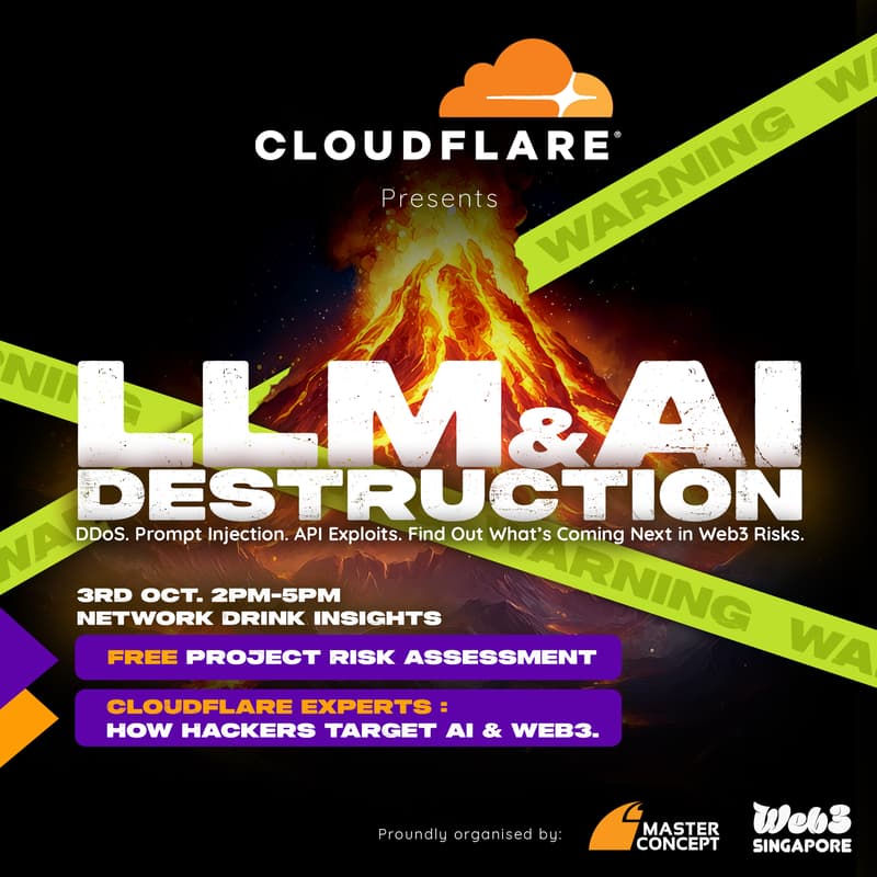 Cover Image for Cloudflare presents LLM&AI Destruction : Hidden Risks in Web3 and AI models