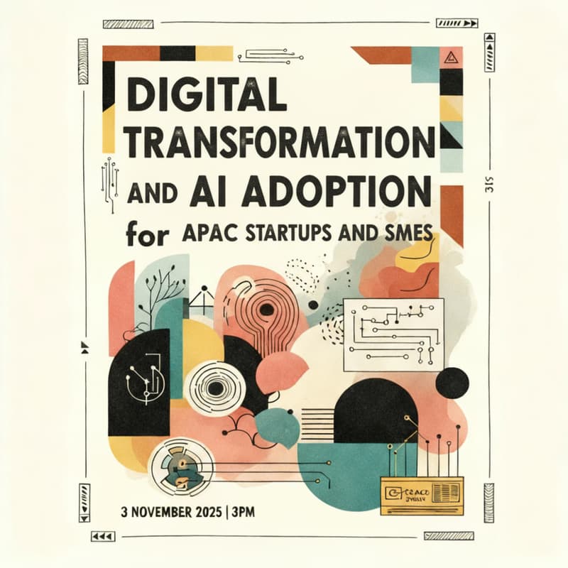 Cover Image for 🌏 Digital Transformation & AI Adoption for APAC Startups and SMEs