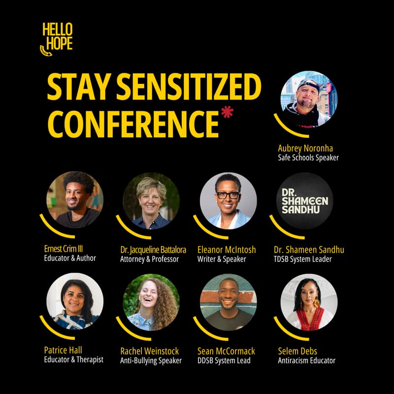 Cover Image for Hello Hope Canada's Stay Sensitized Conference 2026