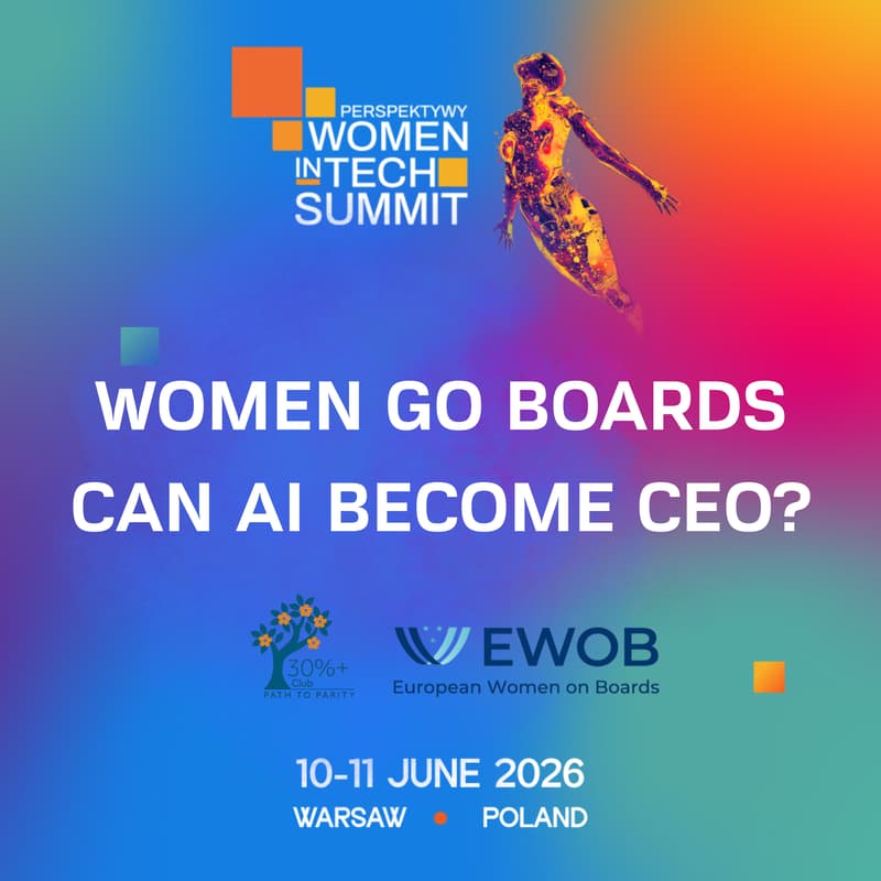 Cover Image for Women Go Boards - Can AI be a CEO?