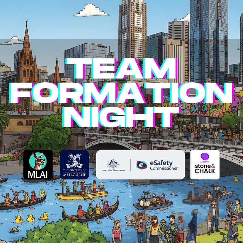 Cover Image for Kickoff & Team Formation Night - eSafety Hackathon