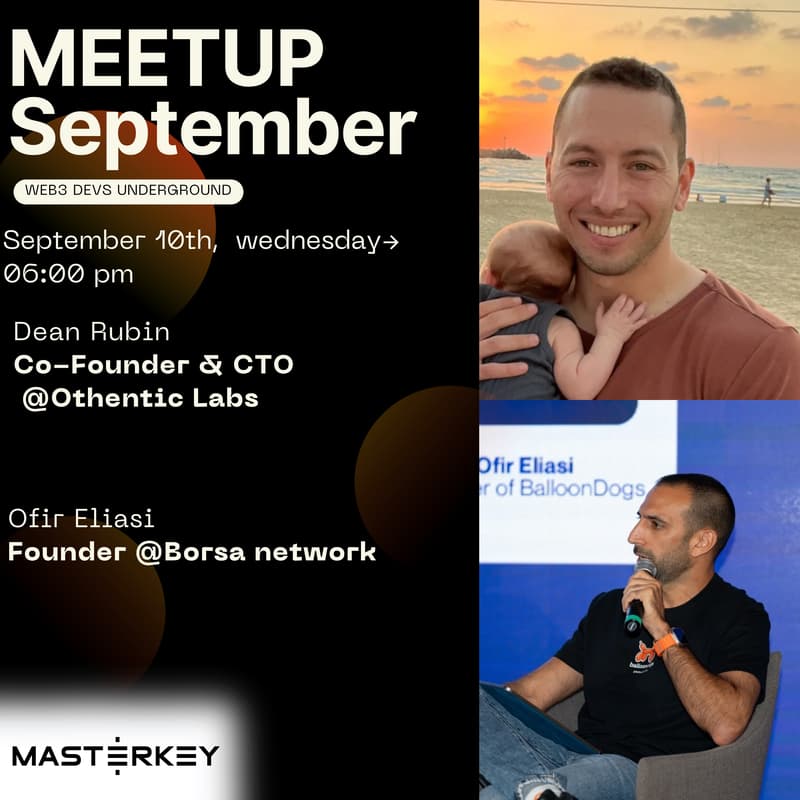 Cover Image for September Meetup | Web3 devs Underground