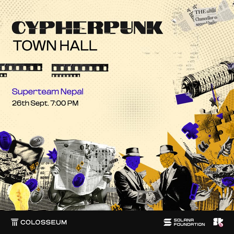 Cover Image for Cypherpunk Hackathon Kick-off Townhall