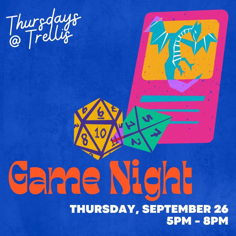Cover Image for Game Night - Thursdays at Trellis