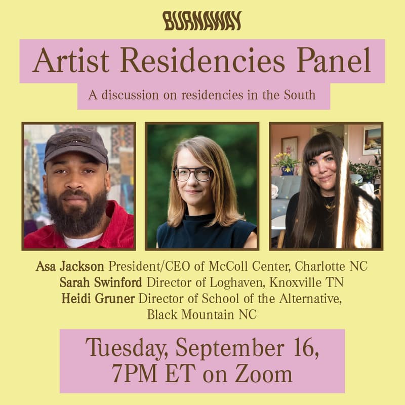 Cover Image for Artist Residencies Panel | Burnaway