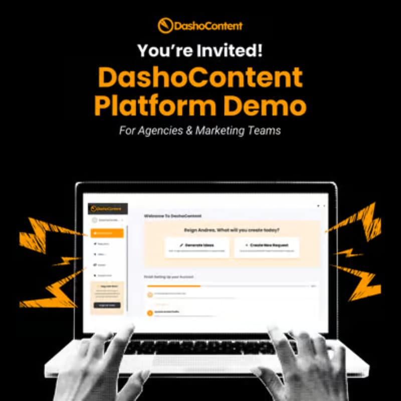 Cover Image for Manage Your Content Operations: DashoContent Platform Demo for Agencies and Marketing Teams