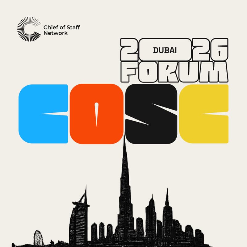 Cover Image for Chief of Staff Connect - Dubai Forum