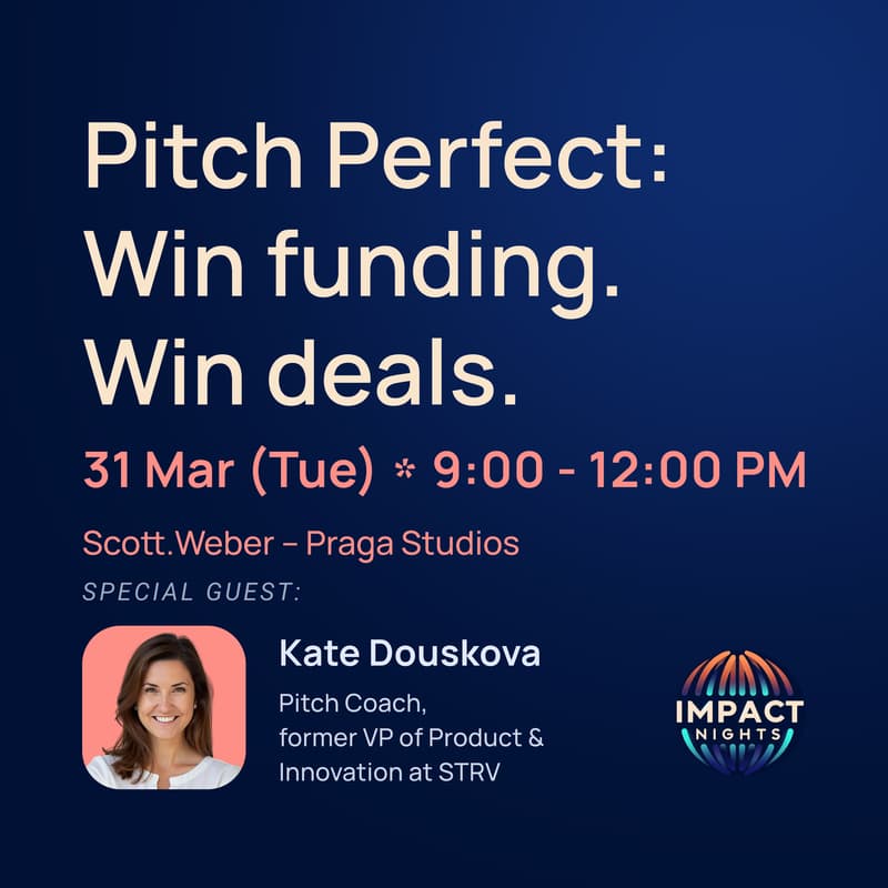 Cover Image for Impact Breakfast with Kate Douskova — Pitch Perfect: Clarity that wins funding, sales, and alignment