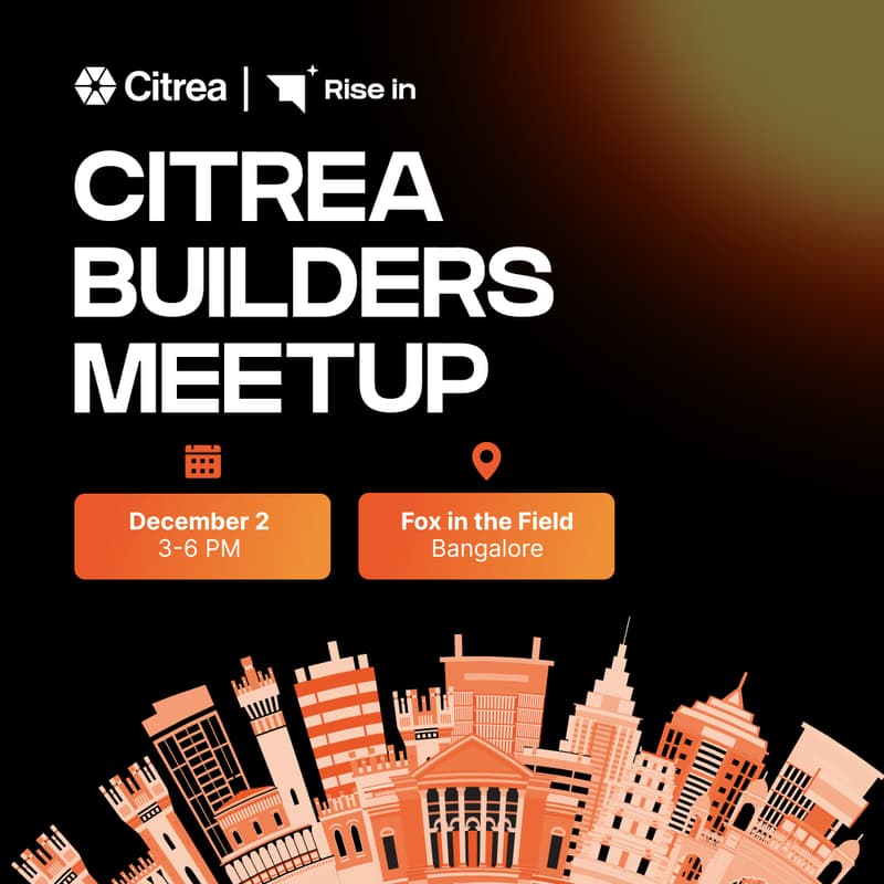 Cover Image for Citrea Builders Meetup