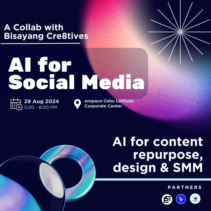 Cover Image for AI for Social Media | with Bisayang Cre8tives