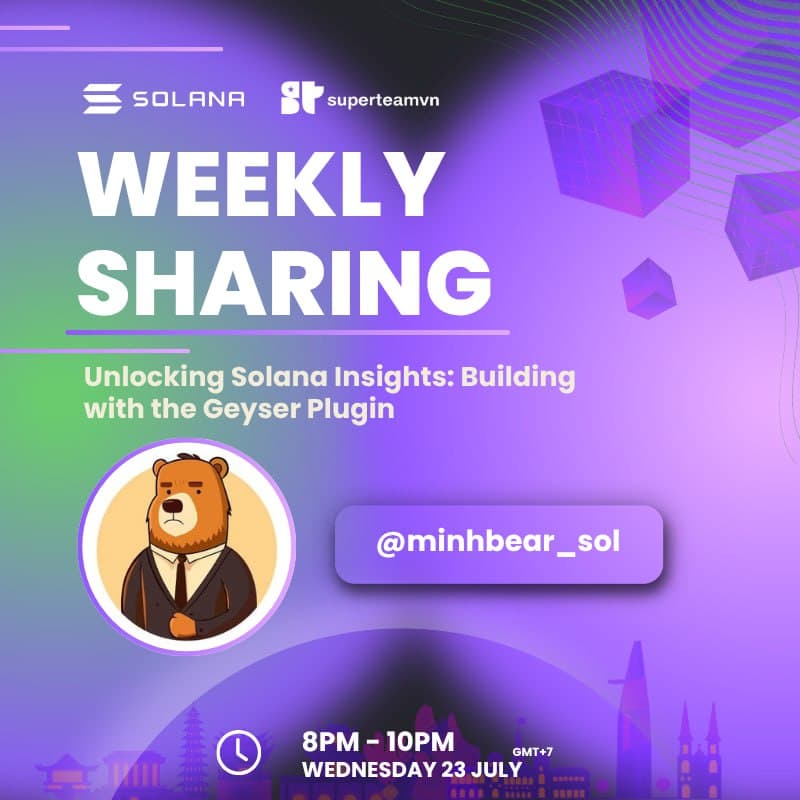 Cover Image for Unlocking Solana Insights: Building with the Geyser Plugin
