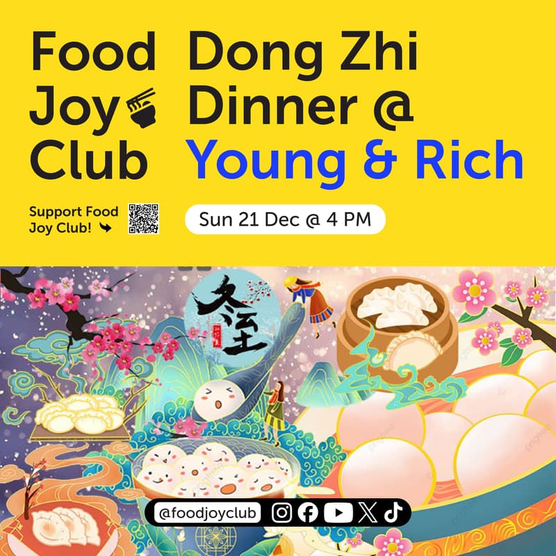 Cover Image for Dong Zhi Dinner Celebration at Young and Rich