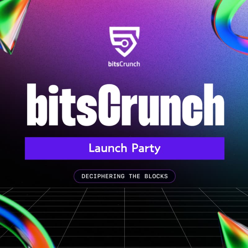 Cover Image for bitsCrunch Launch Party 🎉