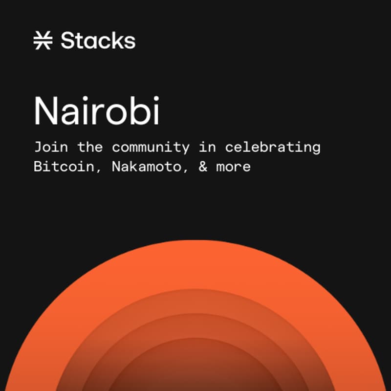 Cover Image for Building on Bitcoin: Nairobi Nakamoto Meetup